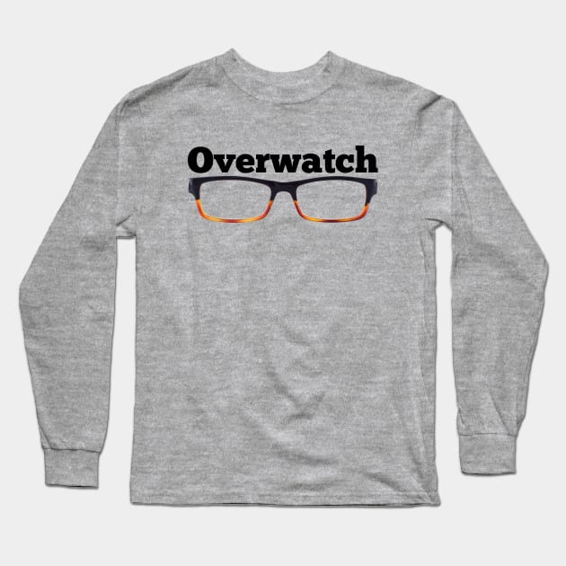 Felicity Smoak is Overwatch - Glasses Long Sleeve T-Shirt by FangirlFuel